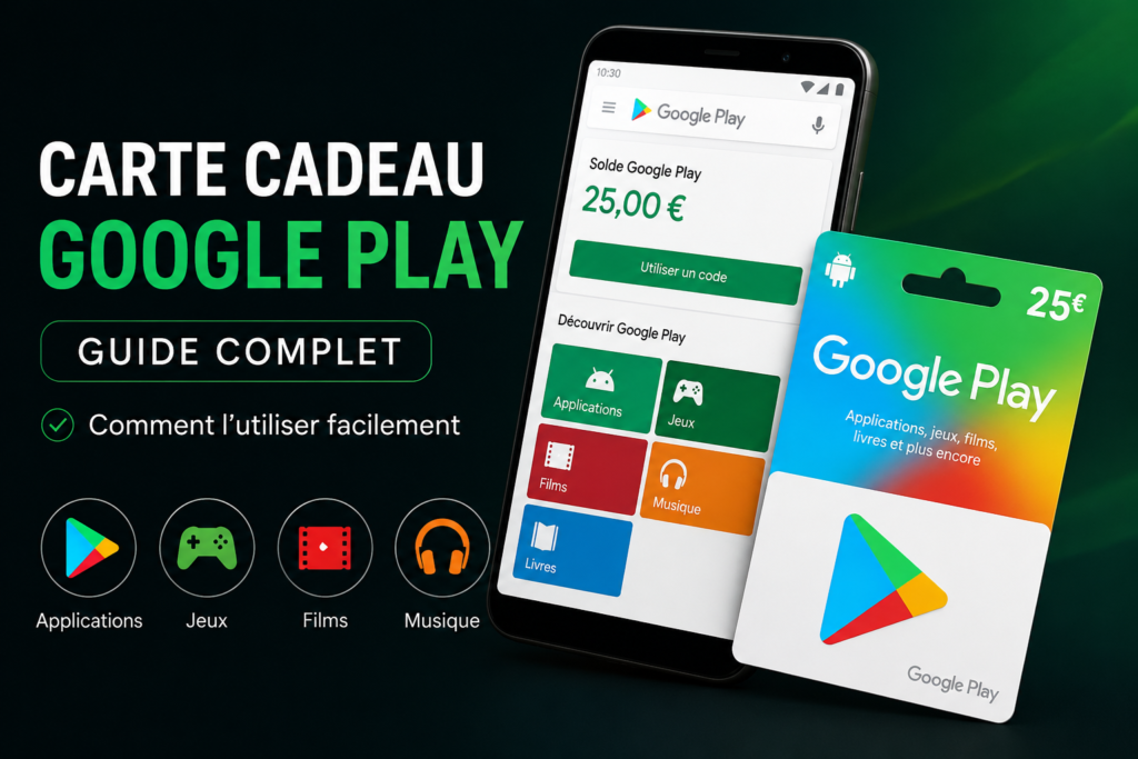 Carte Cadeau Google Play